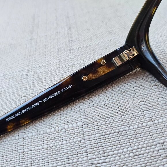 Kirkland Signature HAVANA Women Eyeglasses Frame KS HEDGES Glasses Tortoise Fram - Picture 7 of 11